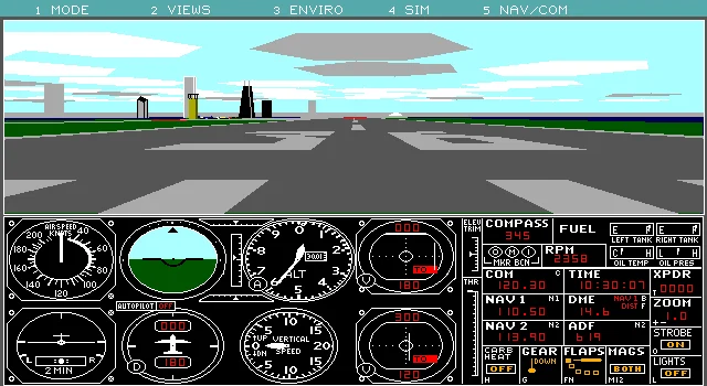 Microsoft Flight Simulator 4.0 – screenshot 1